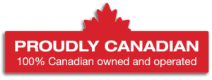 Central Tire proudly Canadian logo