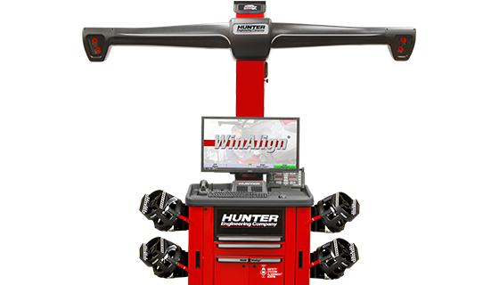 Hunter Hawkeye Elite Wheel Alignment Machine